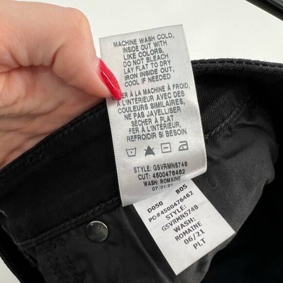 Joe's 25 Skinny Jeans Black Distressed NEW - Picture 7 of 7